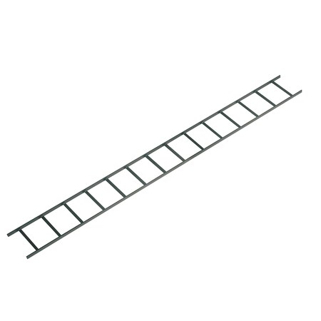 Black Box Ladder Rack - 10 X 12 (3.1 M X 30.5 Cm) Black, 3-Pack RM651 ...