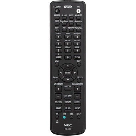 Nec Replacement Remote For Np-Pa521U/Pa571W/Pa621X, Np-Pa622U/Pa672W ...