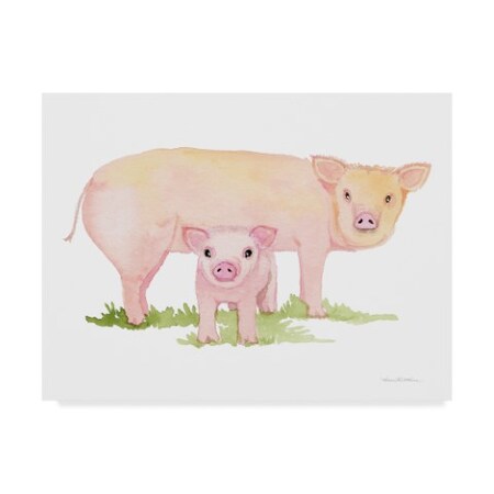 Trademark Fine Art Kathleen Parr Mckenna 'Life On The Farm Animal ...