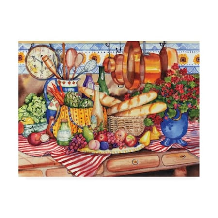 Trademark Fine Art Kathleen Parr Mckenna 'French Kitchen' Canvas Art ...
