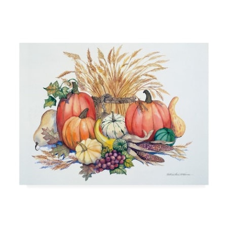 Trademark Fine Art Kathleen Parr Mckenna 'Pumpkin Harvest Gourds ...