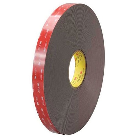 3M 4979F Black VHB Tape 1 in x 5yd (1 roll) 4979F