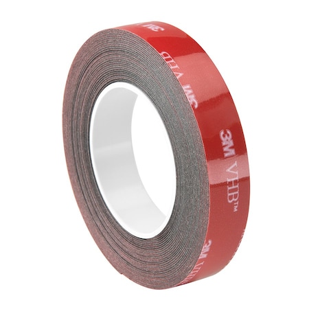 3M 4947F Black VHB Tape 0.75 in x 5yd (1 roll) 4947F
