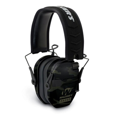 Walkers Game Ear BATTLESHIP GREY RAZOR W/ RUBBER HEADBAND GWP-RSEMRH-BGY