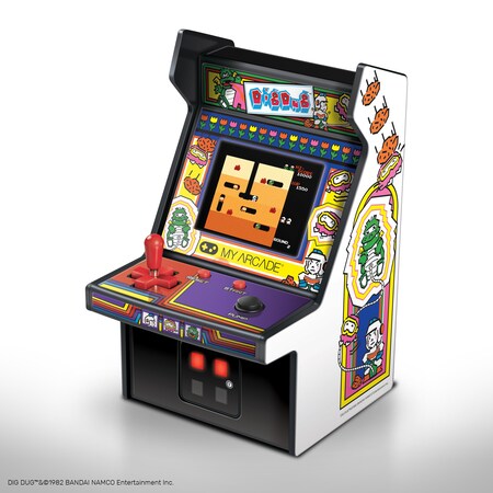 Dreamgear 6.75in RETRO MS. PAC-MAN MICRO PLAYER DGUNL-3230