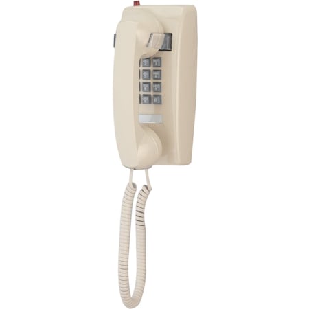 Cortelco 255447AHC20M Wall Phone w/Metal Cradle 2554-AHC-RD