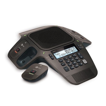 Att AT&T 4-line Accessory Handset - Black, Silver SB67108