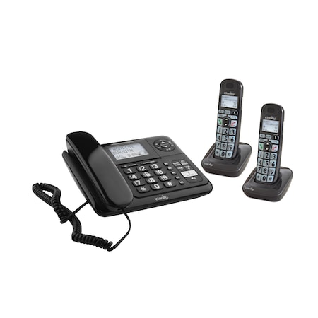 Clarity 76560.001 50dB Phone Large Black Keys JV35