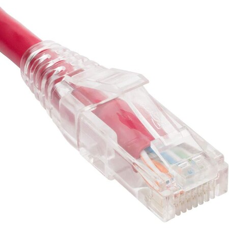 ICC PATCH CORD CAT6 CLEAR BOOT 10FT BLUE ICPCST10BL