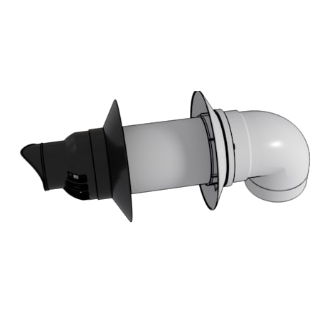 Rinnai 8.7 Condensing Horizontal Vent Termination, 3x5 Concentric Kit  223174PP | Zoro