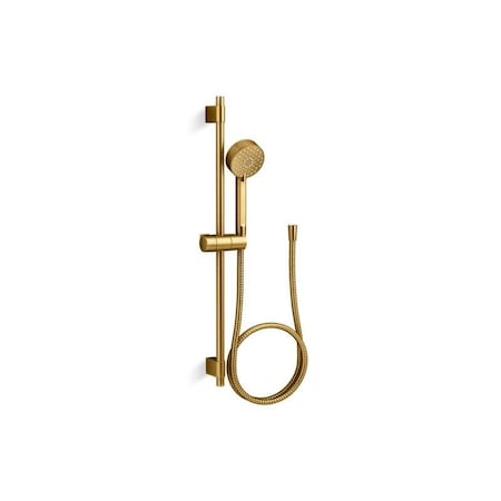 AWAKEN® G90 Gleitstangen-Set Mit Handbrause – 4 Funktionen, 2,5 GPM, 61 Cm Schiene, 152 Cm Schlauch