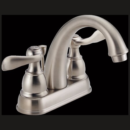 Delta Windemere Two Handle Centerset Bathroom Faucet B2596LF-SS | Zoro