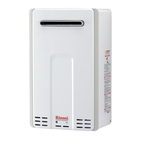 Rinnai HE 7.5 GPM 180,000 BTU Propane Gas Exterior Tankless Water Heater  V75EP | Zoro