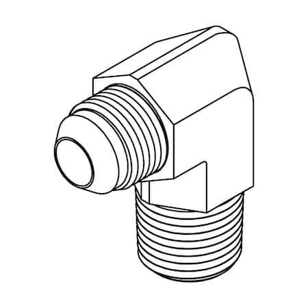Tompkin Rods Tompkins Hydraulic Fitting-Restricted6MJ-4MP90-RST.000-BZ RST2501-06-04 ...