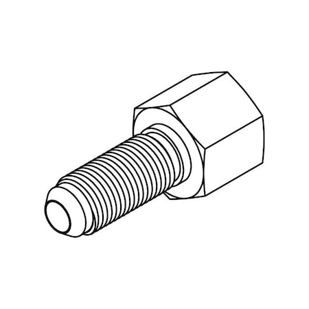Tompkin Rods Tompkins Hydraulic Fitting-Steel24MJ-24FP BULKHEAD 2705-24-24 | Zoro
