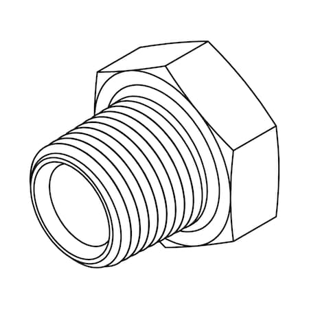 Tompkin Rods Tompkins Hydraulic Fitting-International08MBSPT-06FBSPT 3506-08-06 | Zoro