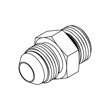 Tompkin Rods Tompkins Hydraulic Fitting-Restricted6MJ-8MOR-R.031-BZ RST6400-06-08-R ...