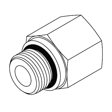 Tompkin Rods Tompkins Hydraulic Fitting-Steel12MOR-16FOR 6410-12-16 | Zoro
