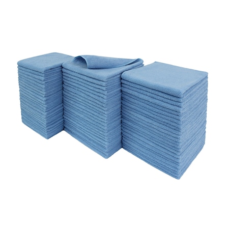 Dri By Tricol Clean Multi-Purpose Cloth, Blue, 300 GSM, 16 x 16 in, 72 ...