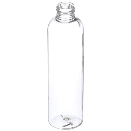 Tricorbraun 8 oz Clear PET Plastic Bullet Round Bottle- 24-410 Neck Finish 024694
