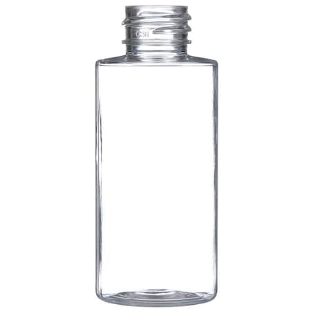 Tricorbraun 2 oz Clear PET Plastic Cylinder Round Bottle 20-410 Neck Finish 021067