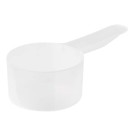 Tricorbraun 25 cc Natural PP Plastic Medium Handled Scoop - 3.3" Total Length 106742