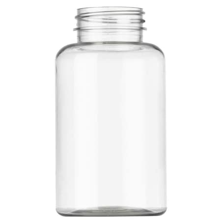 Tricorbraun 200 cc Clear PET Plastic Round Packer Bottle 38-400 Neck Finish 024139
