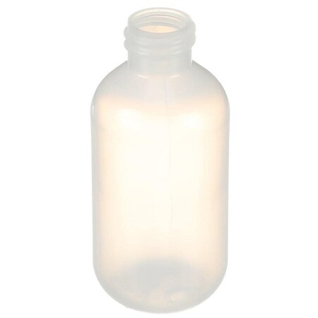 Tricorbraun 2 Oz Ldpe Boston Round Natural, Round, 20-410, Flamed 020918