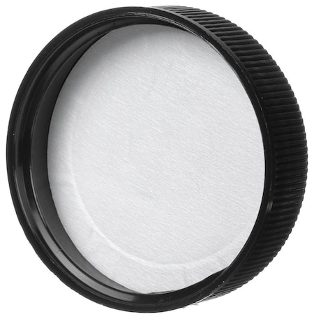 Tricorbraun 38-400 Black P/P Continuous Thread Closure, F217.035/Pressureseal.020 Printed, Ribbed Skirt 048725