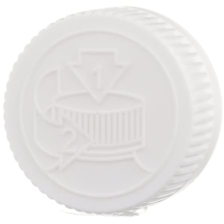 Tricorbraun 33-400 White  P/P Push And Turn Closure, Foam/Hs035 Printed-Red, Pictorial, Crc, Ribbed Skirt 006313