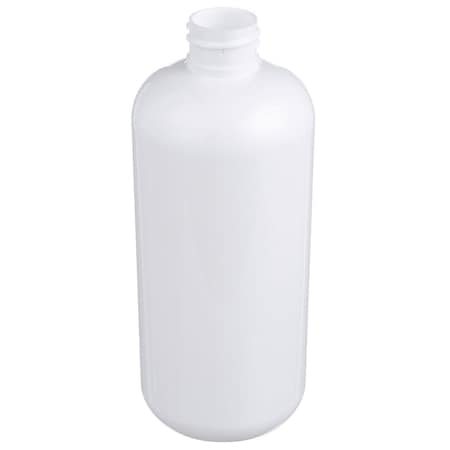 Tricorbraun 16 oz White PET Plastic Boston Round Bottle 28-410 Neck Finish 028168