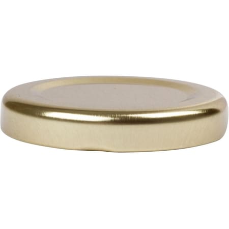 Tricorbraun 48-2010 Gold Metal Lug Closure, Plastisol Bpa Non-Intent, No Button 008280