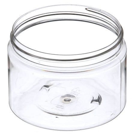 Tricorbraun 12 oz Clear PET Plastic Round Jar- 89-400 Neck Finish 027267