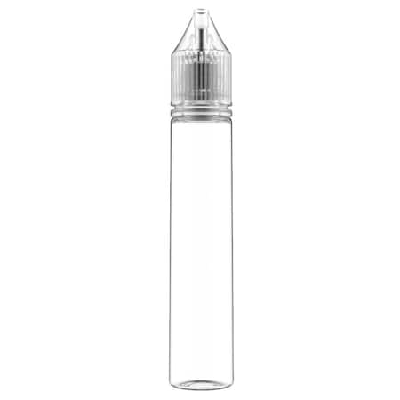 Tricorbraun 30 Ml Pet Cylinder Clear, Round, Special , Nozzle, Natural Crc/Te Cap With Breakaway Band 137649