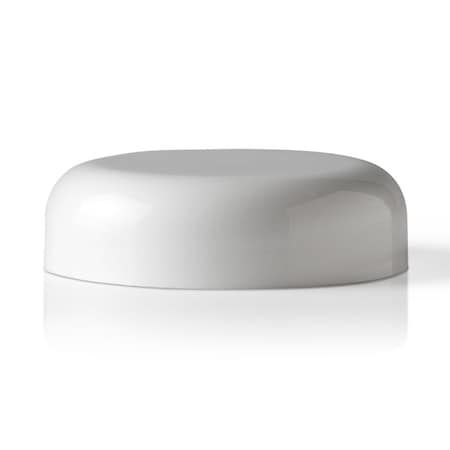 Tricorbraun 53-400 White P/P Continuous Thread Closure, Unlined Land Dome, Smooth Skirt 015832