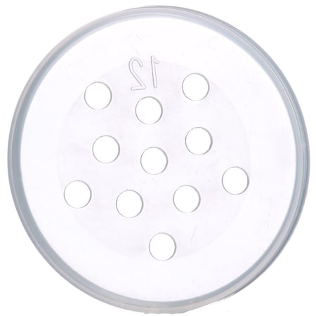 Tricorbraun 43Mm Snap On Natural P/P Sifter Fitment Closure, 11 Hole - .135' Orifice Sifter 056117