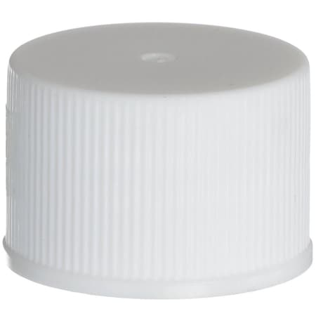 Tricorbraun 20-410 White  P/P Continuous Thread Closure, F217.035 V24 Land Ribbed Skirt, Mat/Stipple Top 003731