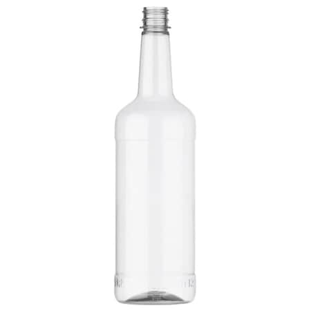 Tricorbraun 1 Ltr Pet Long Neck, Clear, Round, 28Mm 59 Gr Liquor, Straight Neck 285766