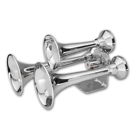 Train Sounding Air Horn, Three Trumpets