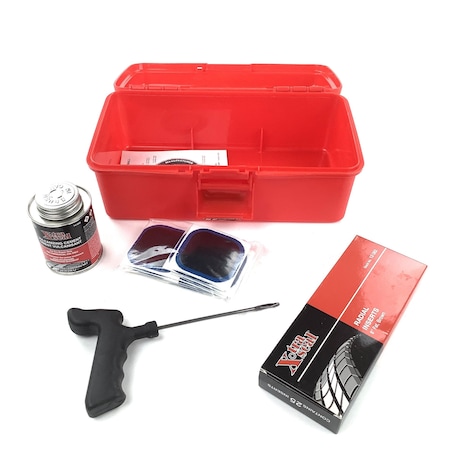 Toolbox Kit, Tire Repair, String-Type, Truck String, 25 Pcs