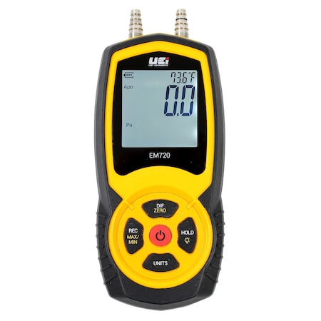 Uei Test Instruments Hi-Res Differential Manometer EM720