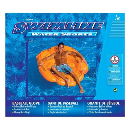 Swimline Swimline 8535411 Brown Baseball Glove Swim Float Vinyl 8535411 ...