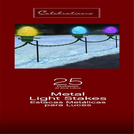 Metal Light Stake 25 Count
