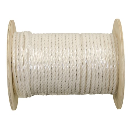 Clean All 0.5 in. x 200 ft. Twisted Cotton Rope Natural CL2741417 | Zoro