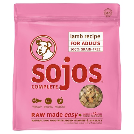 7 lbs Complete Lamb Recipe GrainFree Dog Food