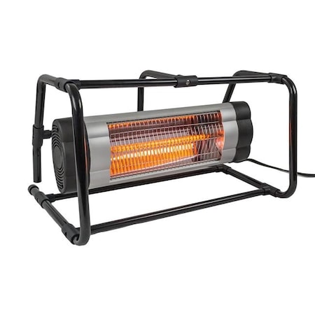 Az Patio Heaters AZ Patio Heaters HIL-PHB-1500 1500W Electric Heater with  Ground Cage; Black HIL-PHB-1500 | Zoro