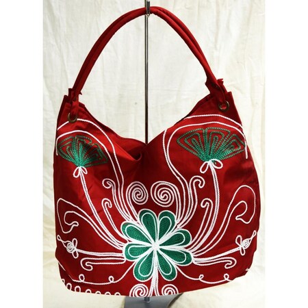 Bamboo54 Bamboo54 4180 Embroidered Hobo Bag 4180 | Zoro display picture 2