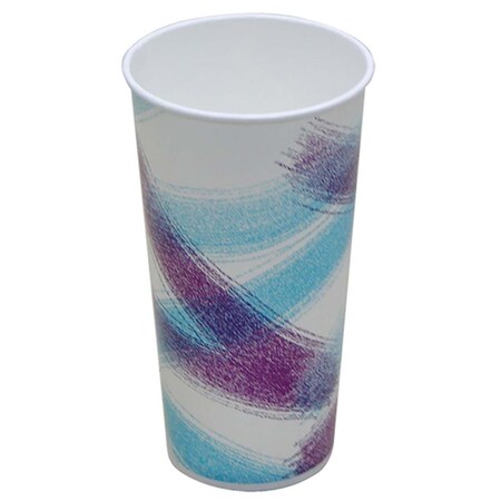Pactiv Pactiv D22CCIMP 22 oz Stock Print Impact Cold Cup Paper - Case ...