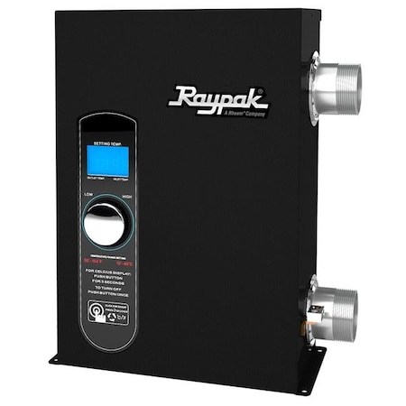 Raypak Raypak 17121 E3T Electric Digital 5.5kW Pool u0026 Spa Heater 17121 |  Zoro