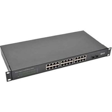 Doomsday 24 Port Gigabit Ethernet Switch Rackmount Unmanaged Metal 1U ...
